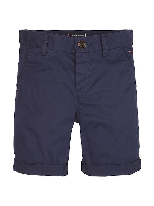 Tommy Hilfiger Kids Shorts/Bermuda Fabric Navy Blue