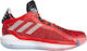 Adidas Dame 6 Niedrig Basketballschuhe Glory Red / Dash Grey / Solar Red