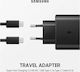 Samsung Φορτιστής με Θύρα USB-C και Καλώδιο USB...