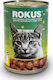 Rokus Κονσέρβα Wet Food for Adult Cats In Can w...