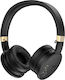 Hoco W26 Enjoyment Wireless / Wired On Ear Headphones with Radio with 7 hours of Operation Black