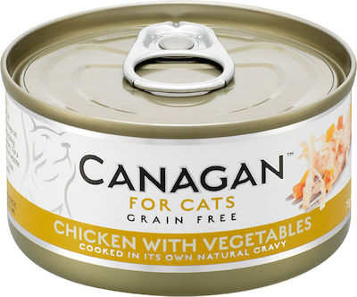 Canagan Κονσέρβα Κοτόπουλο / Λαχανικά 75gr