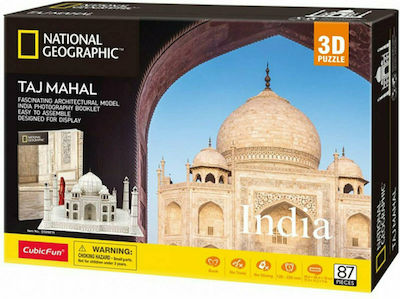 National Geographic Taj Mahal Puzzle 3D 87 Pieces