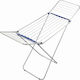 Sidirela Aluminum Folding Floor Clothes Drying Rack with Hanging Length 18m