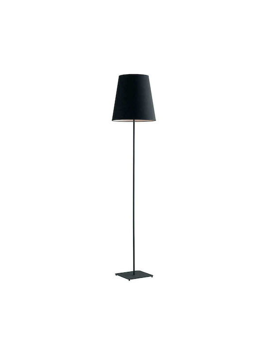 Fan Europe I-ELVIS-PT Floor Lamp H155xW34cm. with Socket for Bulb E27 Black