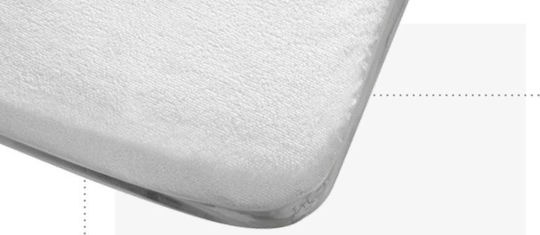 Interbaby Αδιαβροχοποιημένο Σελτεδάκι Λευκό 55x85εκ.