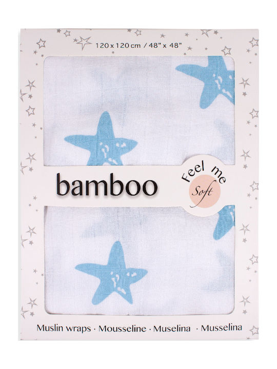 Interbaby Swaddle Blanket of Muslin 1pcs 120x120cm