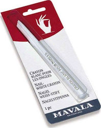 Mavala Switzerland Nail White Crayon Decoration Tools for Nails in White Color 1pcs