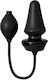 Pipedream Anal Fantasy Collection Inflatable Silicone Anal Plug Πρωκτική Σφήνα Black 13cm