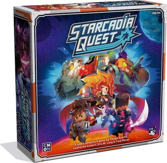 Board Game Starcadia Quest for 2-4 Players 14+ Years Old (EN) Cool Mini Or Not