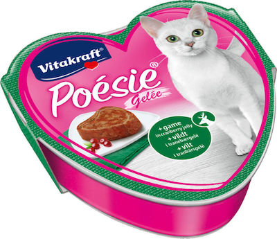 Vitakraft Poesie Gelee Ελάφι / Cranberry 85gr