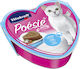 Vitakraft Poesie Gelee Nassfutter für Erwachsene Katzen in Tablett mit Lachs 85gr