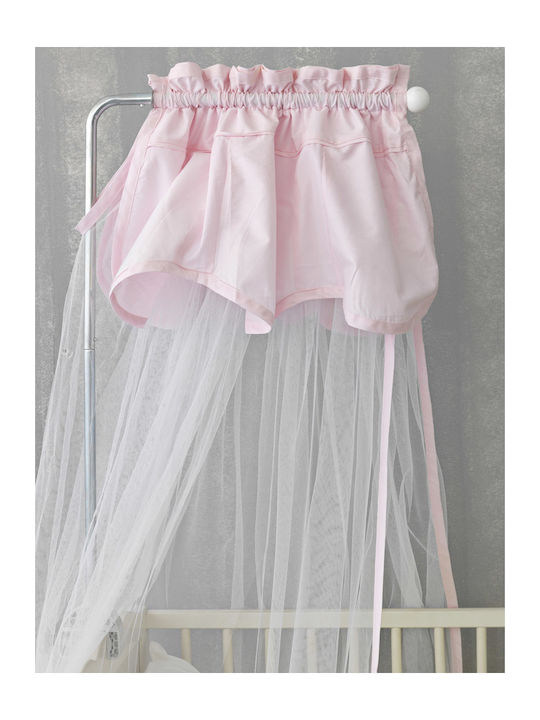 Palamaiki Tulle Baby Crib Mosquito Net Baby Joia 480x180cm Pink