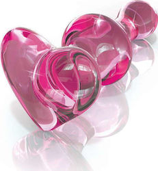 Pipedream Icicles Πρωκτική Σφήνα Pink 7.9cm