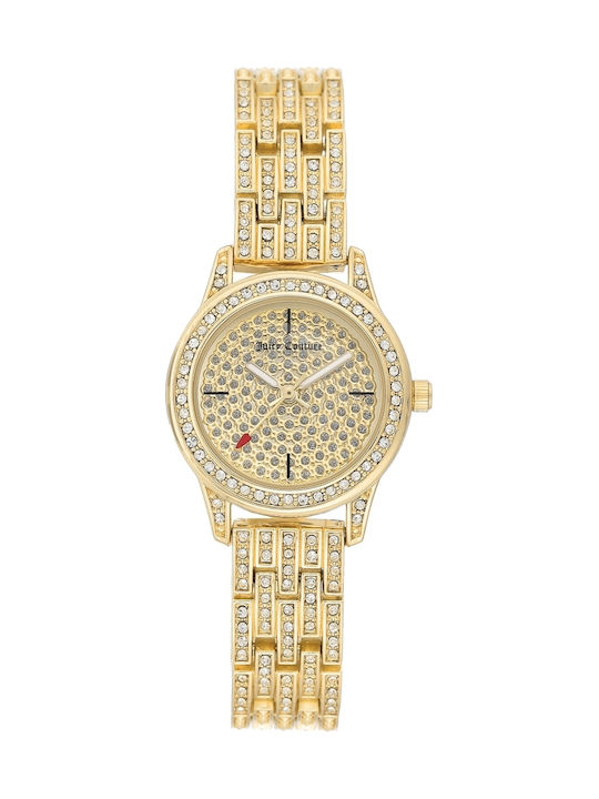 Juicy couture gold watch deals