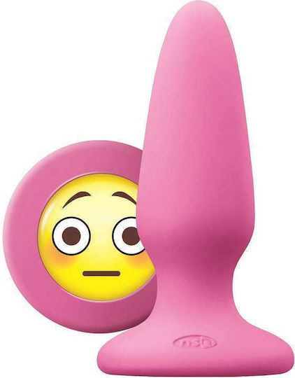 Ns Novelties Mojis OMG Anal Plug Mittel Rosa 7.9cm