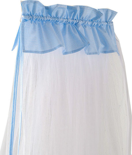Baby Oliver Кошара За Количка от Тюл 46-6203/415 Светлосиня 550x180см.