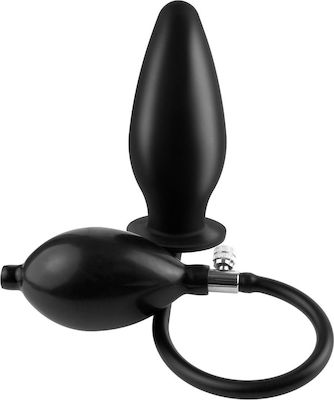 Pipedream Anal Fantasy Collection Anal Plug Inflatable Silicone Black 12cm PD4668-23 1pcs