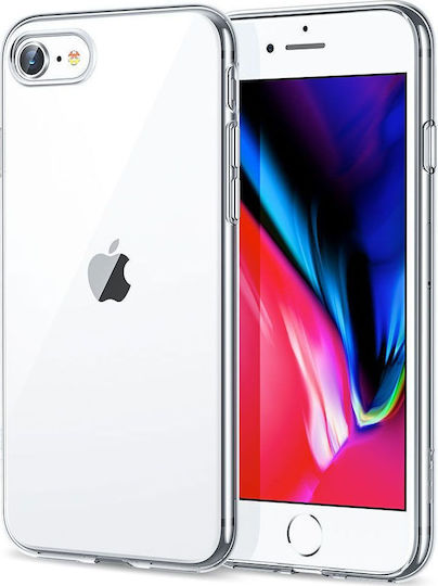 ESR Essential Задна корица Силикон 0.98мм Прозрачен (iPhone SE 2022/2020)