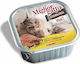 Morando Miglior Gatto Sterilised Wet Food for Adult Cats in Trays with Ham and Chicken 100gr