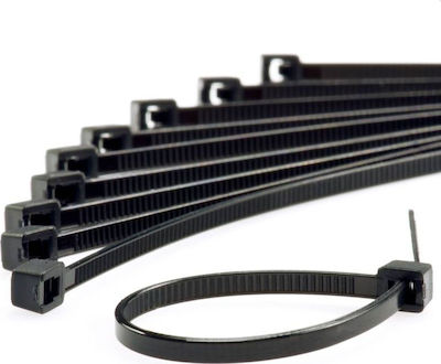 Cable Ty 250x4.8mm Black 100pcs