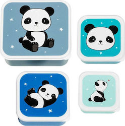 A Little Lovely Company Plastic Kids' Lunch Set...