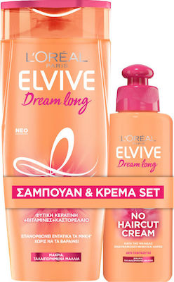 L'Oreal Paris Women's Hair Care Set Elvive Dream Long with Conditioner / Shampoo 2pcs