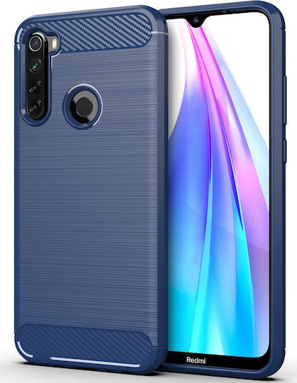 Hurtel Back Cover Σιλικόνης Μπλε (Redmi Note 8T)