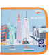 Jaq Jaq Bird Painting Cities of Wonder Erasable Book New York for Children 3+ years Years 12pcs