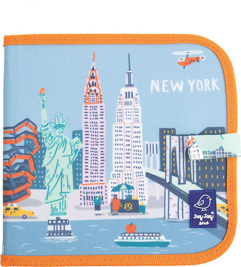 Jaq Jaq Bird Painting Cities of Wonder Erasable Book New York for Children 3+ years Years 12pcs