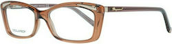 Dsquared2 Plastic Eyeglass Frame Butterfly Brown DQ 5109 047