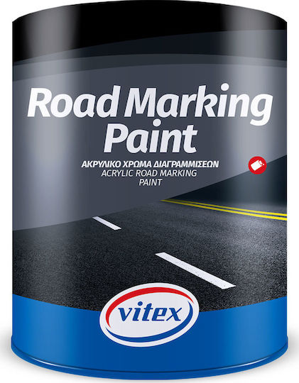 Vitex Road Marking Paint Χρώμα Διαγραμμίσεων Ακρυλικό Κίτρινο 750ml 1kg