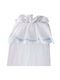 O Kosmos tou Morou Crib Mosquito Net made of Light Blue Tulles 540x180cm