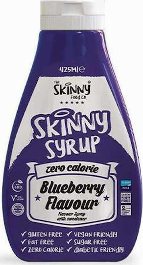 The Skinny Food Co Syrup with Blueberry Flavour Sugar Free 425ml