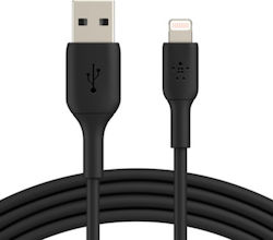 Belkin USB-A to Lightning Cable 12W Black 3m (CAA001BT3MBK) Belkin USB-A to Lightning Cable 12W Black 3m (CAA001BT3MBK)