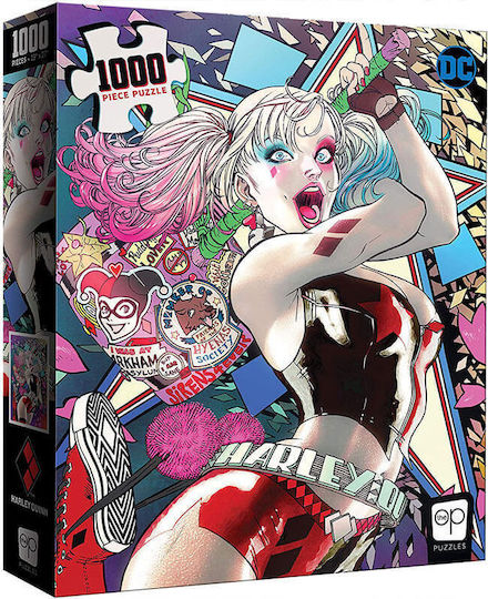 Harley Quinn Die Laughing Puzzle 2D 1000pcs