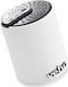 Veho M3 360° Ηχείο Bluetooth 2.2W με Διάρκεια Μπαταρίας έως 3 ώρες Λευκό