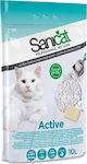 Sanicat Ultra Active Bentonite Cat Litter Fine-Grained with Scent Marseille Soap 10lt