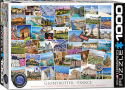 Globetrotter France Puzzle 2D 1000 Pieces