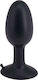 Seven Creations Roll Play Anal Plug Medium Anal Plug Medium Black 10cm