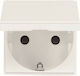 Abb Zenit Power Socket White 1pcs