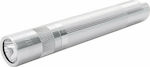 Maglite Φακός Μπρελόκ LED Αδιάβροχος IPX7 με Μέγιστη Φωτεινότητα 47lm Solitaire SJ3A106 Ασημί