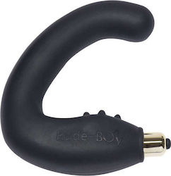 Rocks Off Rude Boy Anal Vibrator Black 4.75cm