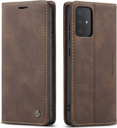 Caseme Synthetic Leather Wallet Brown (Galaxy S20)