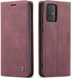 Caseme Synthetic Leather Wallet Red (Galaxy S20)