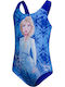 Speedo Frozen 2 Elsa Детски Бански Една част Син