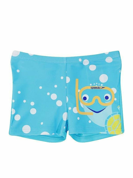 Speedo Kinder Badeanzug Badeshorts Hellblau
