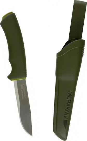 Morakniv Bushcraft Forest Μαχαίρι Χακί σε Θήκη