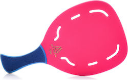 My Morseto Gold Beach Racket Pink with Slanted Handle Blue