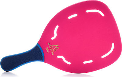 My Morseto Gold Beach Racket Pink 380gr with Straight Handle Blue